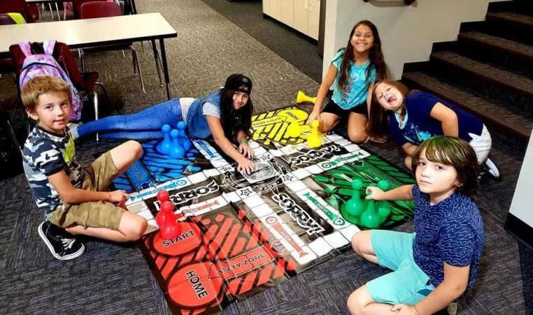 youth indoor games hot outside