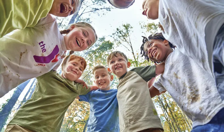 Youth in a circle