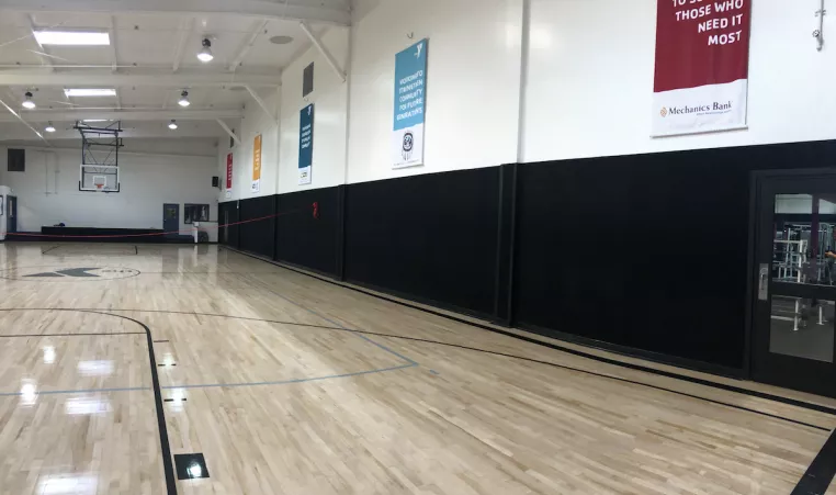 Indoor Basket Ball Court empty