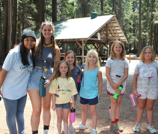 camp group kids