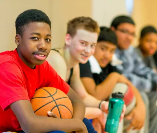 youth basketball court