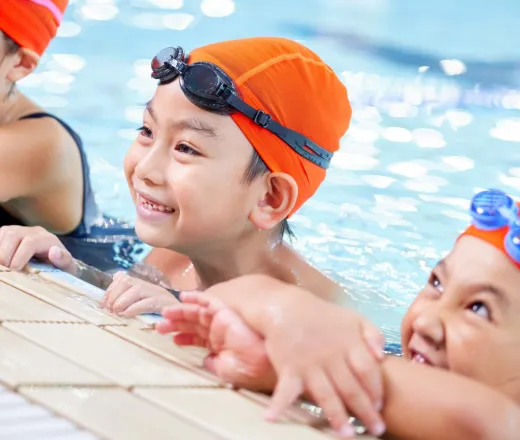 Group swim lessons