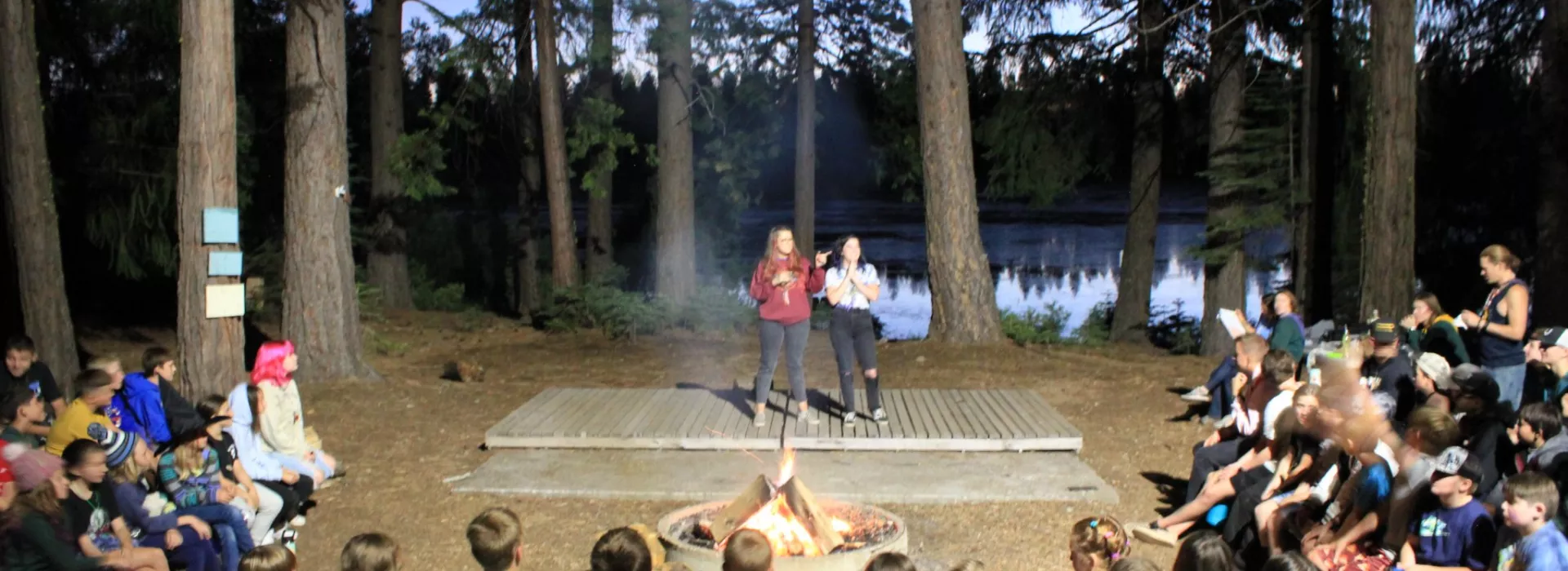 Camp McCumber campfire